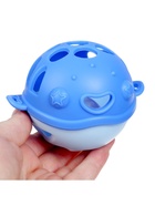 Прорезыватель силиконовый для зубов с погремушкой Крошка Я «Рыбка», 10.5×11×8 см, в кейсе, синий - Фото 7