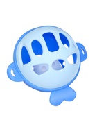 Прорезыватель силиконовый для зубов с погремушкой Крошка Я «Рыбка», 10.5×11×8 см, в кейсе, синий - Фото 5