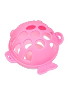 Прорезыватель силиконовый для зубов с погремушкой Крошка Я «Рыбка», 10.5×11×8 см, в кейсе, розовый - Фото 3