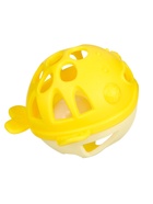 Прорезыватель силиконовый для зубов с погремушкой Крошка Я «Рыбка», 10.5×11×8 см, в кейсе, желтый - Фото 4