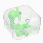 Прорезыватель силиконовый для зубов в кейсе «Жирафик», цвет МИКС, Крошка Я - фото 31558616