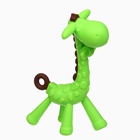 Прорезыватель силиконовый для зубов в кейсе «Жирафик», цвет МИКС, Крошка Я - фото 31083970