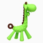 Прорезыватель силиконовый для зубов в кейсе «Жирафик», цвет МИКС, Крошка Я - фото 31083972