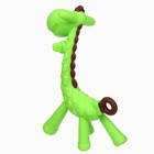 Прорезыватель силиконовый для зубов в кейсе «Жирафик», цвет МИКС, Крошка Я - фото 31083973