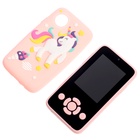 Детский обучающий телефон «Единорожек», звуковые и световые эффекты, камера, цвет розовый - Фото 7