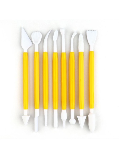 Стеки для лепки 8 шт., пластик, ArtFox STUDY