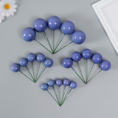 Декор для творчества «Шарики», d=2; 3; 3.5 и 4 см, набор 20 шт.