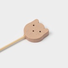 Шпажки Доляна «Котики», h=12 см, набор 25 шт., бамбук - Фото 7