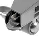 Мини-тиски алюминиевые ТУНДРА, винтовой зажим, поворотный шарнир, два вида захвата, 75 мм - фото 30922591