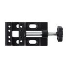 Мини-тиски алюминиевые ТУНДРА, станочные, зажим 55 мм - Фото 4