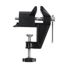 Мини-тиски алюминиевые ТУНДРА, винтовой зажим, усиленные, 50 мм - Фото 3