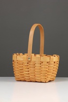 Корзина плетёная, 22×16×12 см, ручка h=15 см, ива, натуральный цвет - фото 31334973 Корзина плетёная, 22×16×12 см, ручка h=15 см, ива, натуральный цвет - фото 31334973