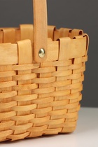 Корзина плетёная, 22×16×12 см, ручка h=15 см, ива, натуральный цвет - фото 31334977 Корзина плетёная, 22×16×12 см, ручка h=15 см, ива, натуральный цвет - фото 31334977