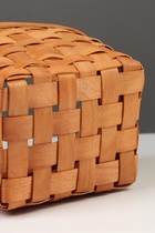 Набор корзин плетёных, 3 шт., 26×19×12 см, 20×15×11 см, 17×11×10 см, ива, натуральный цвет - Фото 10