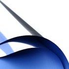 Пленка для цветов, «Серебряная сторона», синий, 57×57±1 см - Фото 1