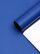 Пленка для цветов, «Серебряная сторона», синий, 57×57±1 см - Фото 2