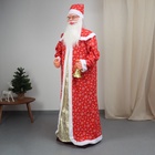 Кукла интерьернаяДед мороз  колокольчиком 160 см - фото 31253319