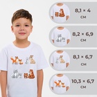 Набор термонаклеек на одежду «Забавные зверята», набор 8 шт. - Фото 5