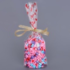 Пакет фасовочный БОПП, с донной складкой, "Сердца красные" 9*19 см набор 50 шт (комплект 2 шт) - фото 30887631