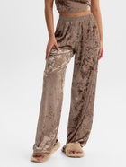 Брюки домашние KAFTAN Velvet 44-46, кофейный - Фото 4