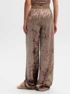 Брюки домашние KAFTAN Velvet 44-46, кофейный - Фото 7