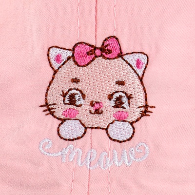 Кепка детская для девочки «Мяу», р-р. 48-50