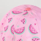 Кепка детская для девочки «Арбузики», р-р. 48-50 - фото 31084119