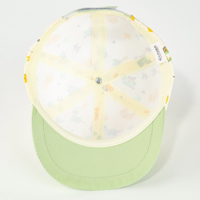 Кепка детская для мальчика «Дино в лесу», р-р. 48-50