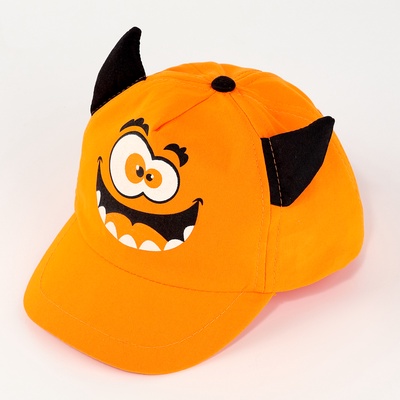 Кепка детская с рожками «Монстрик», р-р. 48-50