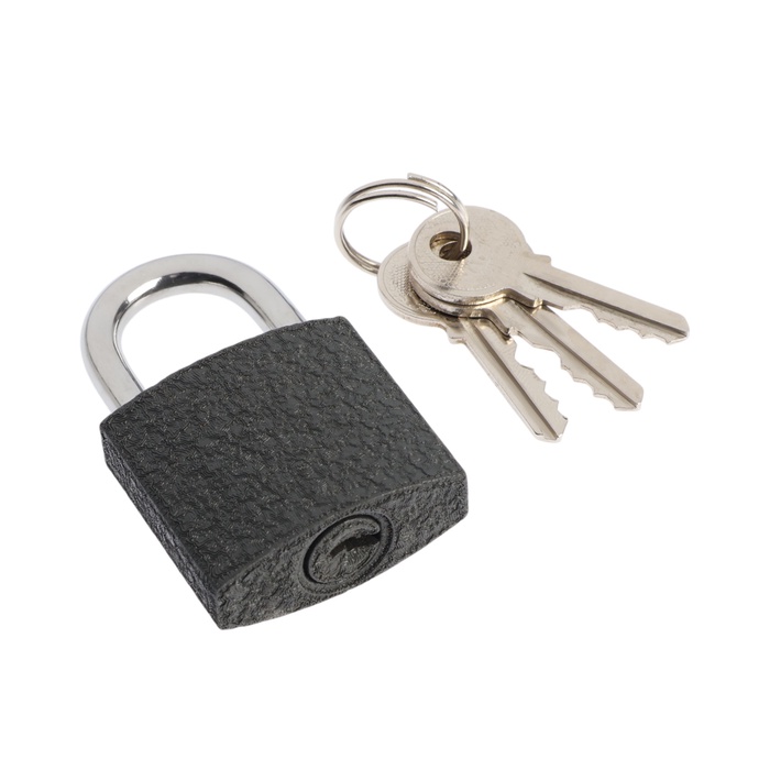 Замок навесной ТУНДРА OneKey001, 32 мм, с одной секретностью, 3 ключа - Фото 1