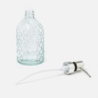 Дозатор для мыла SAVANNA «Оса», 500 мл, стеклянный, прозрачный - Фото 3