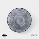 Салатник Magistro «Рифл», 350 мл, d=14.7 см, стекло, голубой - Фото 2