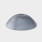 Салатник Magistro «Рифл», 750 мл, d=19.5 см, стекло, голубой - Фото 3