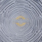 Десертная тарелка Magistro «Рифл», d=20.5 см, стекло, голубая - Фото 5