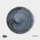 Тарелка Magistro «Вирпул», d=20.5 см, стекло, голубая - Фото 2