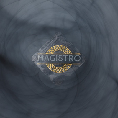 Тарелка Magistro «Вирпул», d=32 см, стекло, голубая