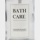 Дозатор для мыла, 300 мл, стекло, прозрачный - Фото 5