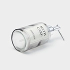 Дозатор для мыла, 300 мл, стекло, прозрачный - Фото 6