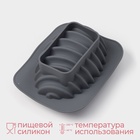 Форма для выпечки и муссовых десертов KONFINETTA «Улей», силикон, 19×15.3×8.8 см, серая - Фото 2
