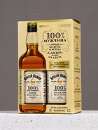 Подарочный набор «Крутой мужик», гель для душа и шампунь для волос во флаконе виски, 2×500 - фото 31301227