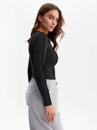 Лонгслив MIST, р. 42, черный