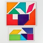 Головоломка деревянная для детей «Повтори по образцу. Умные машинки», 13 деталей, 18 схем - Фото 11