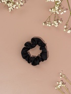 Резинки для волос «Орбита», набор 2 шт., классик, 8 см, чёрные, бежевые 10691298