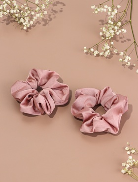 Резинки для волос «Орбита», набор 2 шт., Ариадна классик, 10 см, розовый (комплект 6 шт)