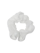 Резинки для волос QF «Орбита», набор 2 шт., Ариадна полосы блеск, 9 см, белые - Фото 4