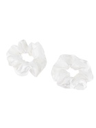 Резинки для волос «Орбита», набор 2 шт., Ариадна полосы, 9 см, белые 10691309