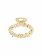 Краб для волос "Карэн" овал, 4 см, золото (6 шт) - фото 809028499