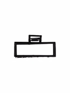 Крабик для волос «Джина», прямой, 7 см, чёрный 10691596