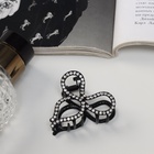 Крабик для волос «Джун», бант, 4.5 см, чёрный (комплект 6 шт) - фото 46499921 Крабик для волос «Джун», бант, 4.5 см, чёрный (комплект 6 шт) - фото 46499921