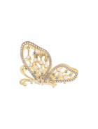 Крабик для волос «Лесли», бабочка, 6 см, золото (комплект 6 шт) - фото 46499938